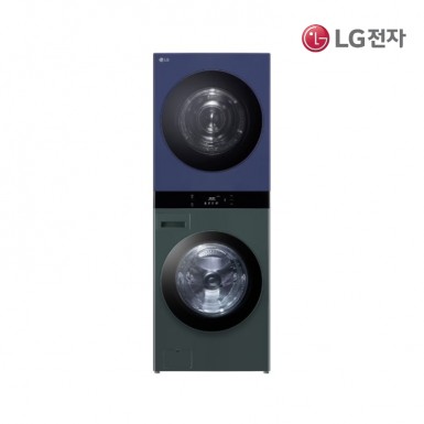 [LG][전국무료배송설치][24년] LG 트롬 오브제컬렉션 워시타워 세탁 25kg / 건조 22kg (세탁기+건조기) [WL22GYZU]