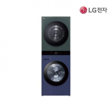 [LG][전국무료배송설치][24년] LG 트롬 오브제컬렉션 워시타워 세탁 25kg / 건조 22kg (세탁기+건조기) [WL22YGZU]