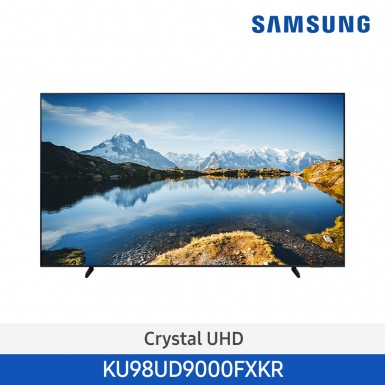 [삼성][98인치]24년 NEW 삼성 Crystal UHD 4K Smart TV 247cm 98인치 [KU98UD9000FXKR] 11월